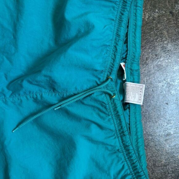 VTG 90s Nike Blue Lightweight Shorts Size XL W Drawstring 100% Nylon Small Logo - Picture 3 of 7